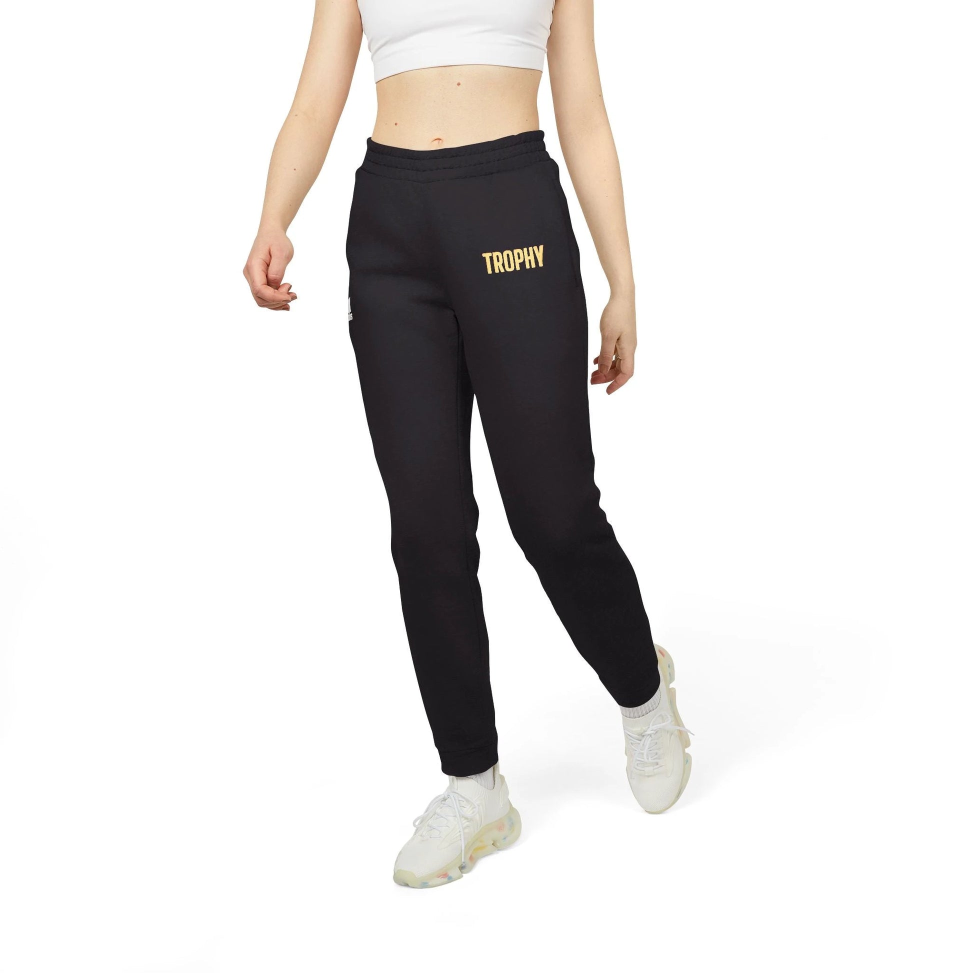 Trophy adidas Unisex Fleece Joggers by Printify