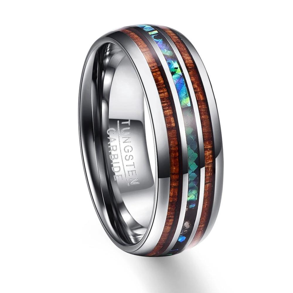 Tungsten Steel Ring For Men by GJG Denim