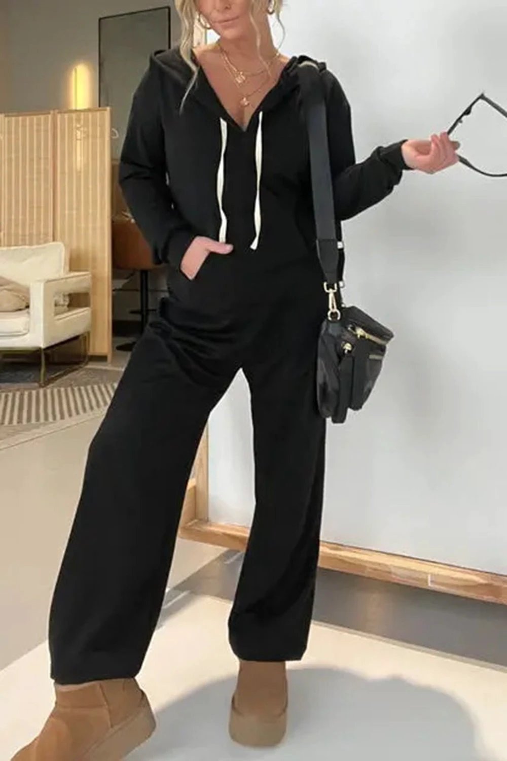 Women's Back-to-School Long Sleeve Jumpsuit by Lady Ros