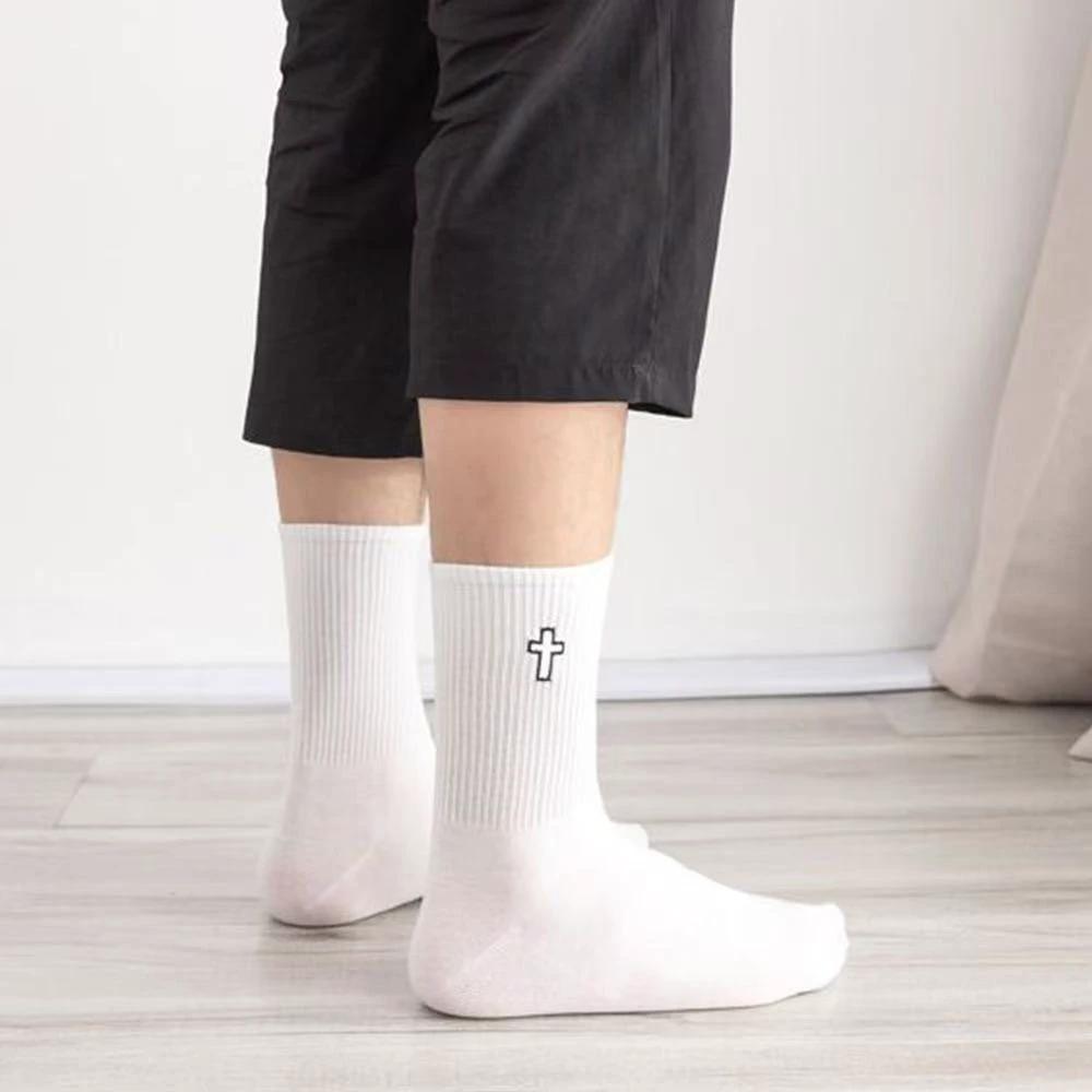 Men's Sweat Absorbing Leisure Mid-calf Socks by GJG Denim