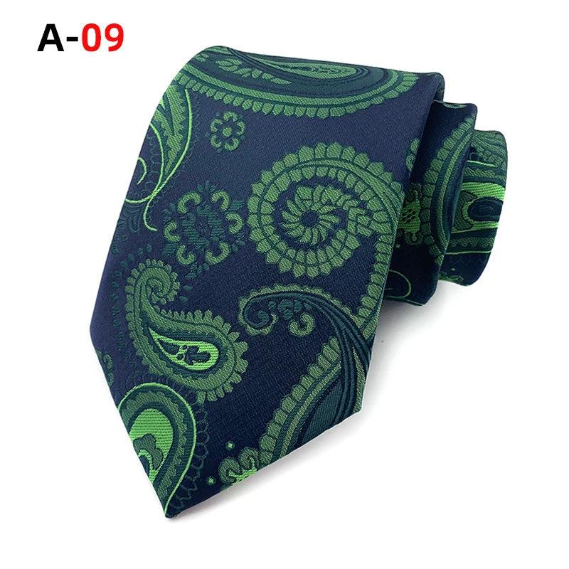 Men's Polyester Jacquard Tie by GJG Denim