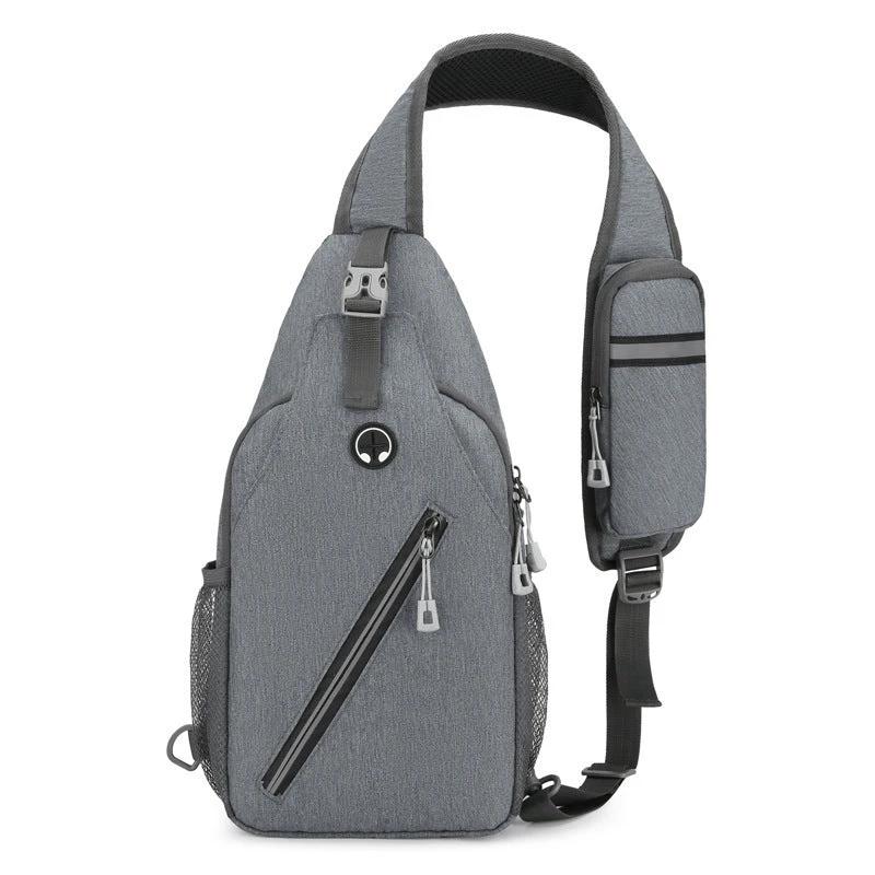 Multifunctional Men's Shoulder Crossbody Bag by GJG Denim