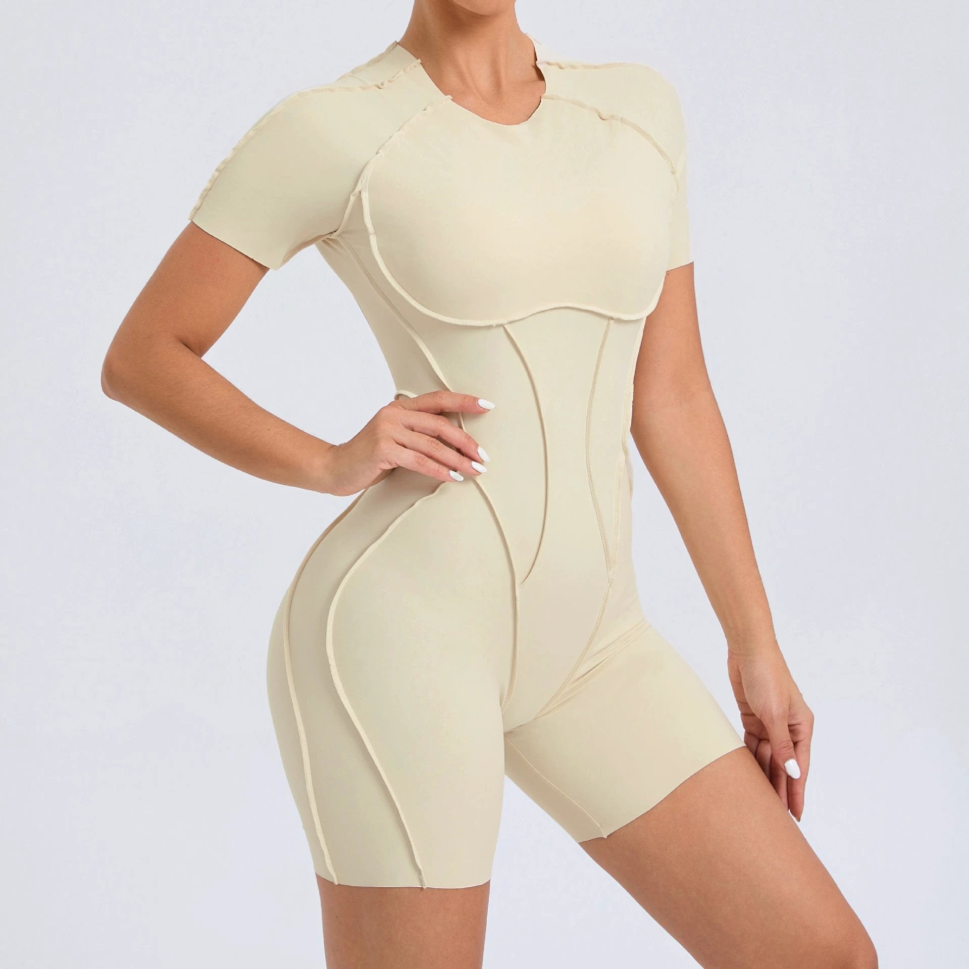 New Backless Short Sleeve One-piece by GJG Denim