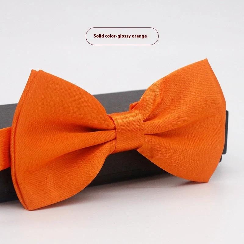 Men's Solid Color Bow Tie by GJG Denim