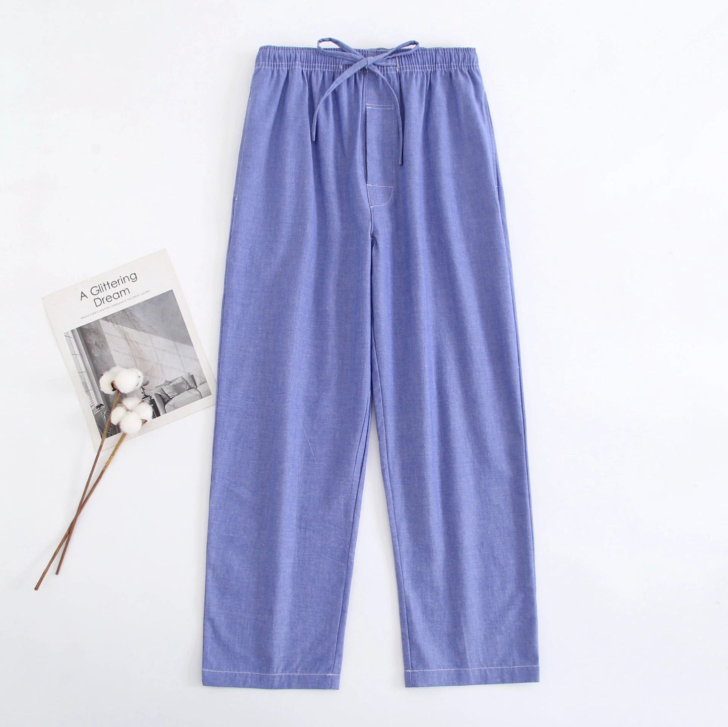 Men's Cotton Pajama Pants by GJG Denim