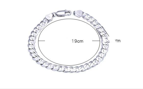 Silver Men's Bracelet Trend Horsewhip by GJG Denim