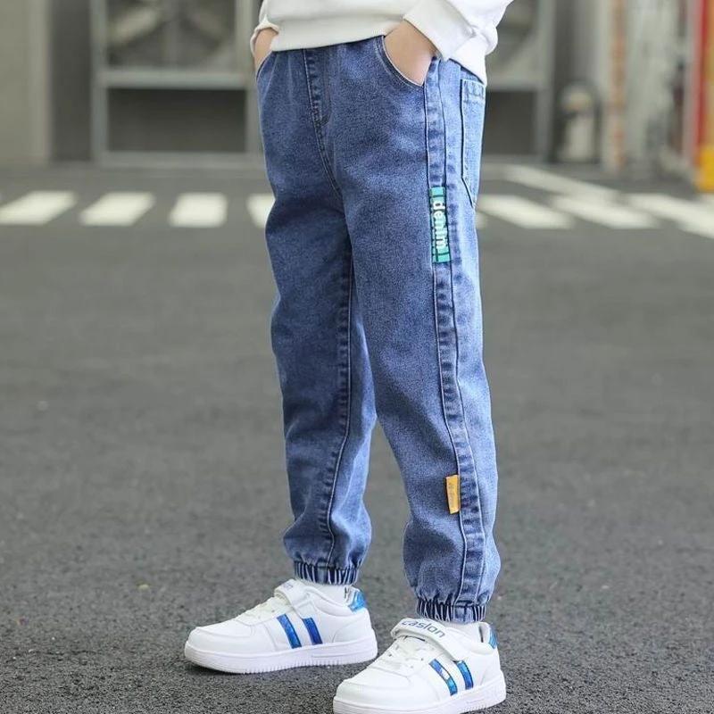 Spring And Autumn Trousers Winter Fleece-lined by GJG Denim