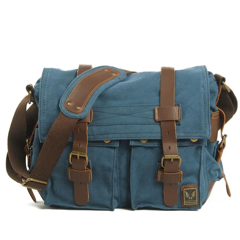 Men's Messenger Bag by GJG Denim