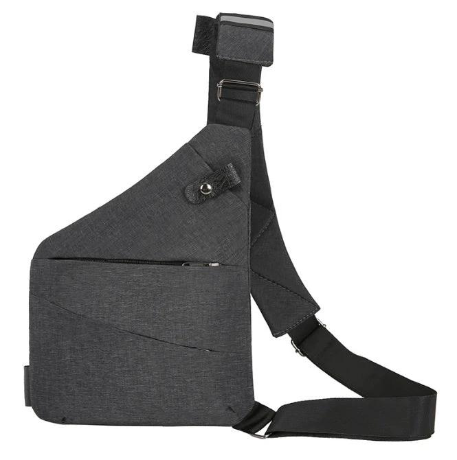 Men's Multifunctional Shoulder Bags Sports Chest Pack Bags by GJG Denim