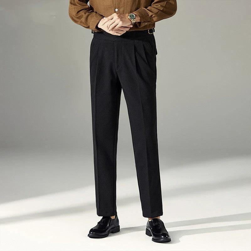 Men's Slim Fit Business Casual Pants by GJG Denim