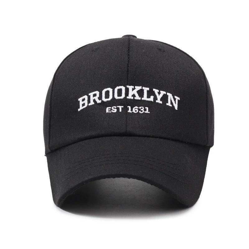 Embroidered Men's Sun-protective Baseball Cap by GJG Denim