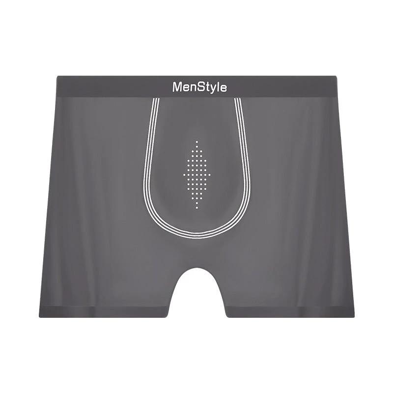 Men's Breathable Single-layer Seamless Boxers by GJG Denim