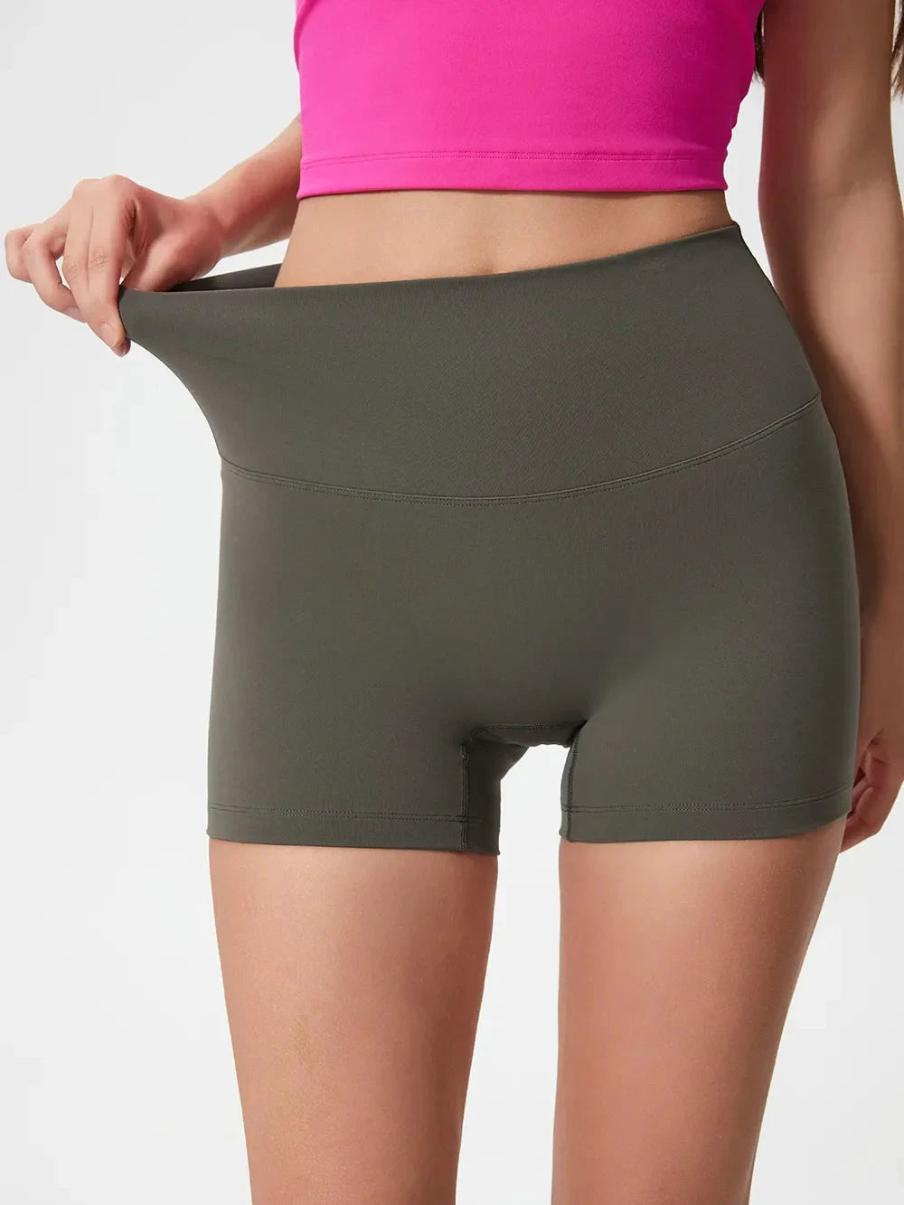 Millennia High Waist Active Shorts by Lady Ros