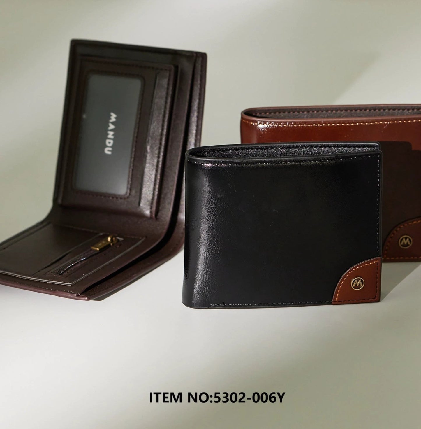Multi-functional Rfid Anti-theft Swiping High Sense Men's Wallet by GJG Denim