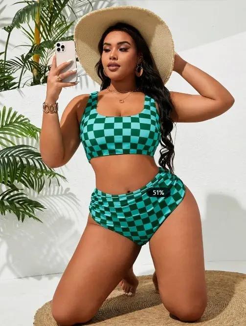 Women's 2-piece Casual Swimsuit by GJG Denim