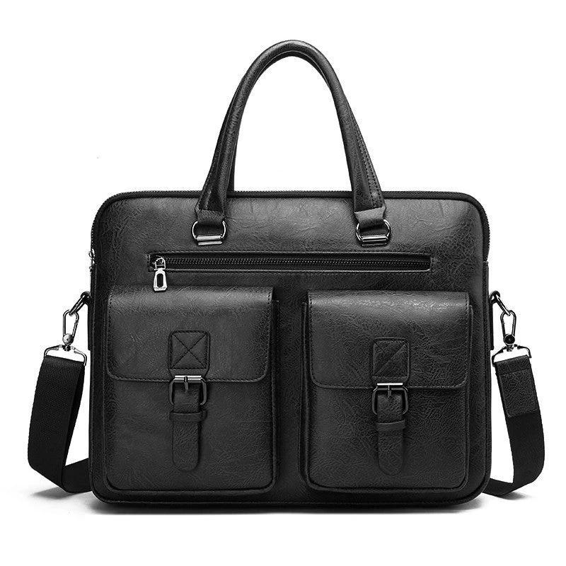 Men's Laptop Briefcase by GJG Denim