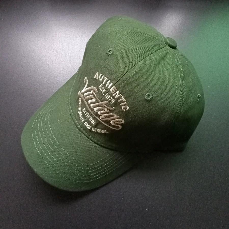 Letter Embroidery Baseball Cap For Men by GJG Denim