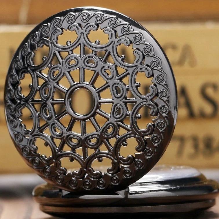 Men's Mechanical Retro Pocket Watch by GJG Denim