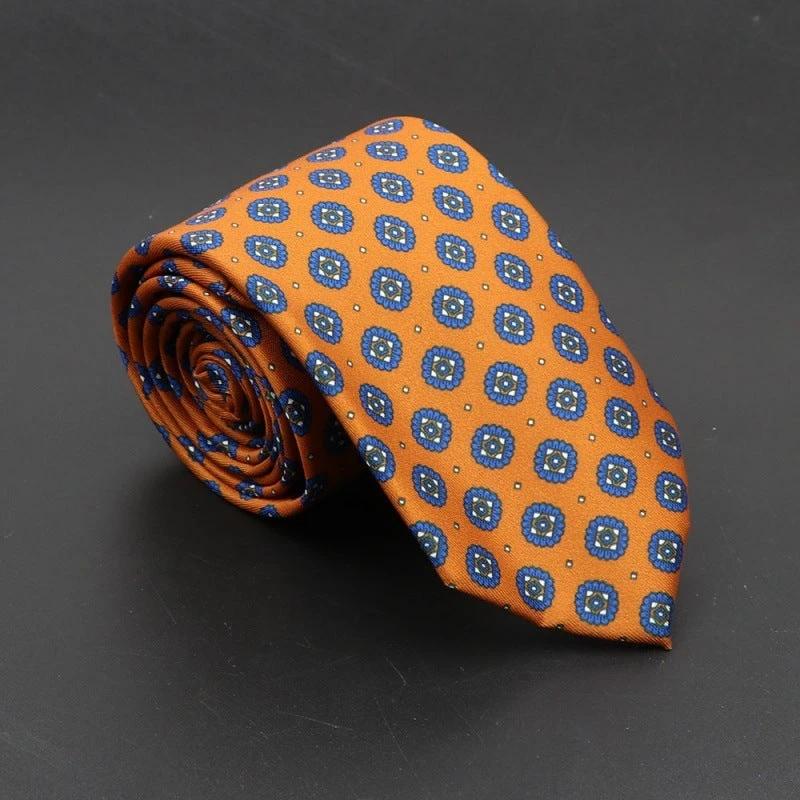 Men's Super Soft Bohemian Silk Ties by GJG Denim