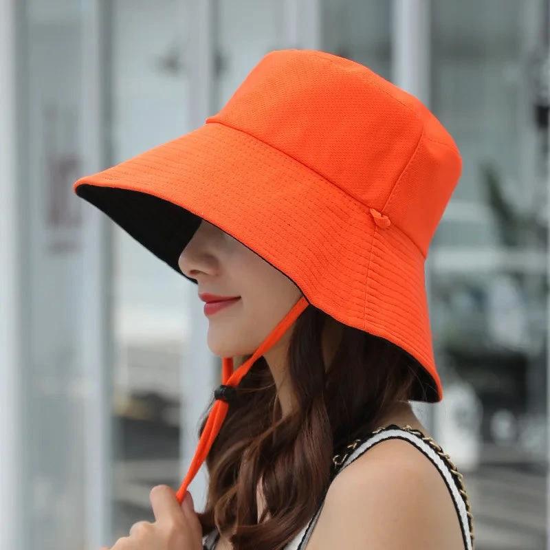 Sun Hat-Women Hat-Ladies Hat-Fashion-Hot Japanese Style Fisherman-Female-Women's Hats by GJG Denim