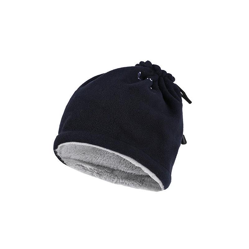 Men's Cold Proof And Warm Wind Proof Wool Hat or Neck Warmer by GJG Denim