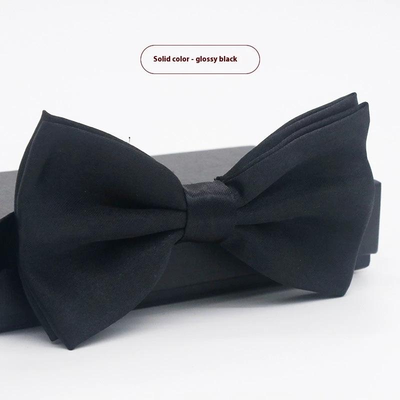 Men's Solid Color Bow Tie by GJG Denim