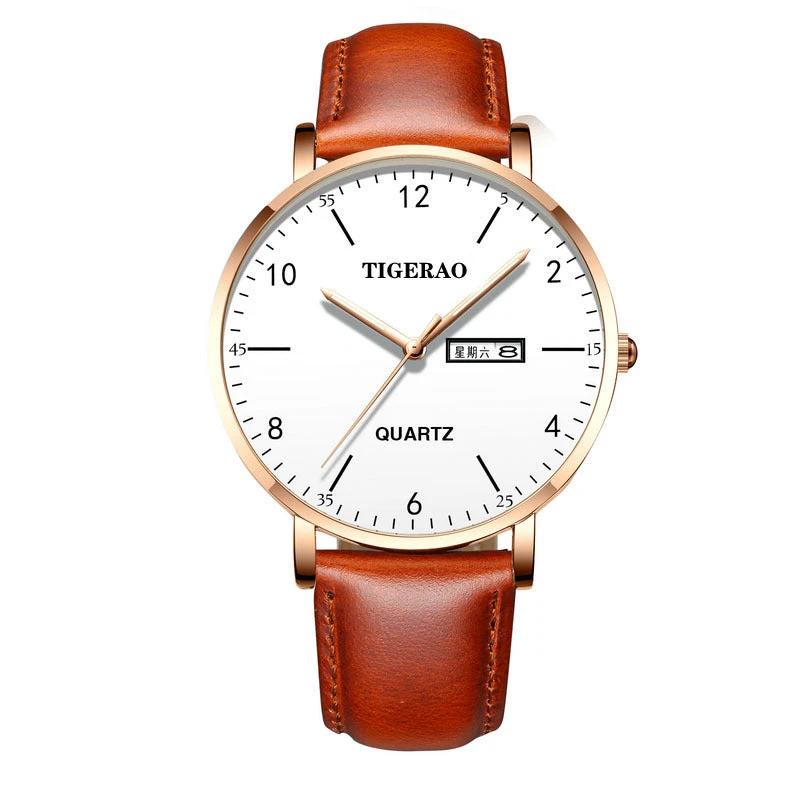 Water-Resistant Luminous Fully Automatic Movement Watch For Men by GJG Denim