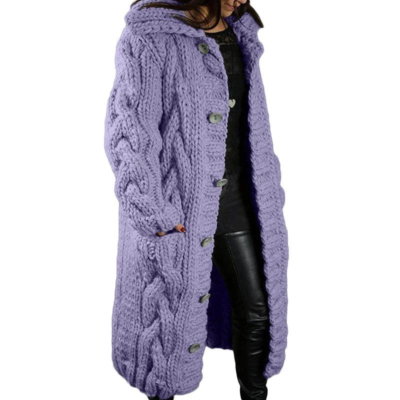 Women's Cardigan Plus Size Sweater Coat by GJG Denim