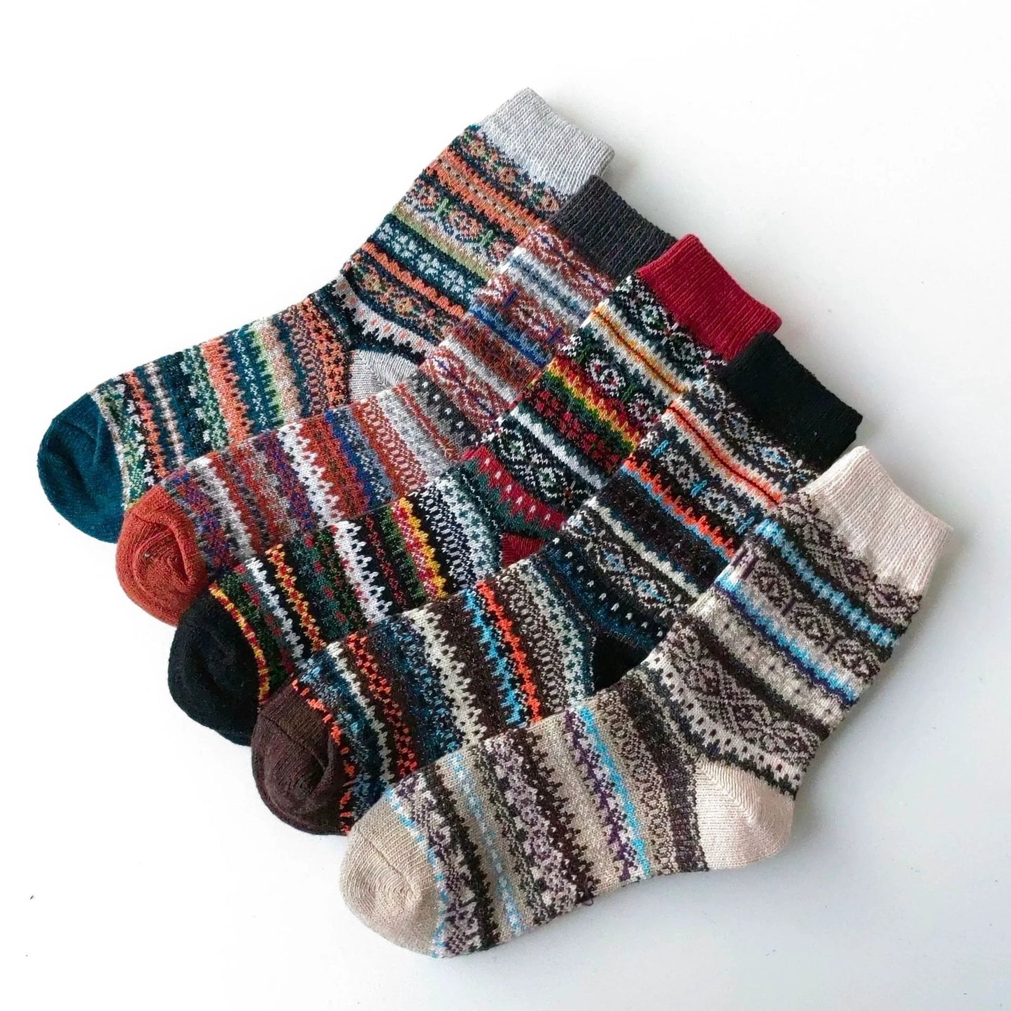 Men's Socks Vintage Style Wool Socks by GJG Denim