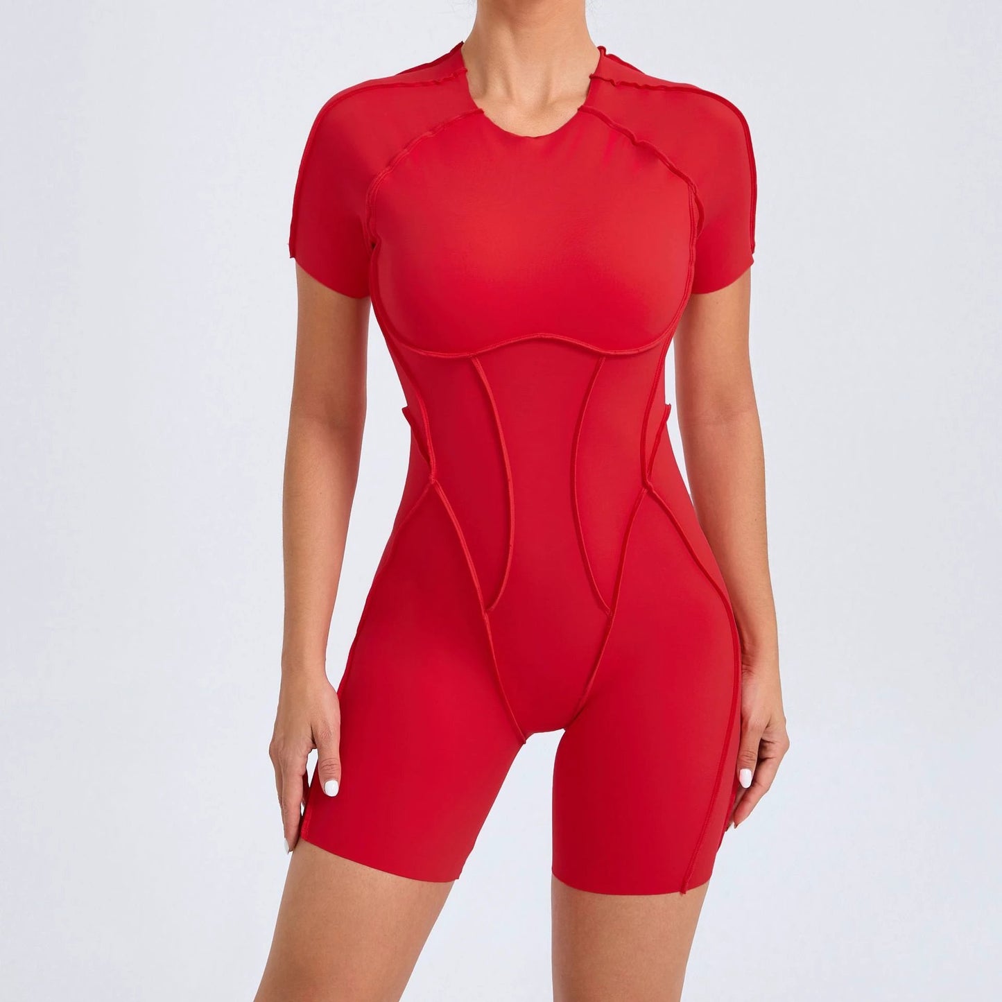 New Backless Short Sleeve One-piece by GJG Denim