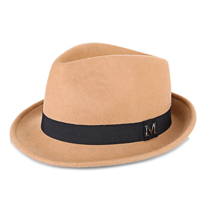 Men's Warm Outdoor Jazz Hat by GJG Denim