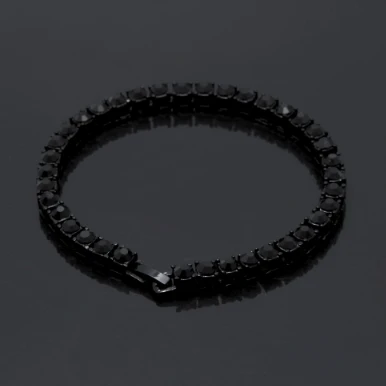 Tin Alloy Iced Bracelet For Men by GJG Denim