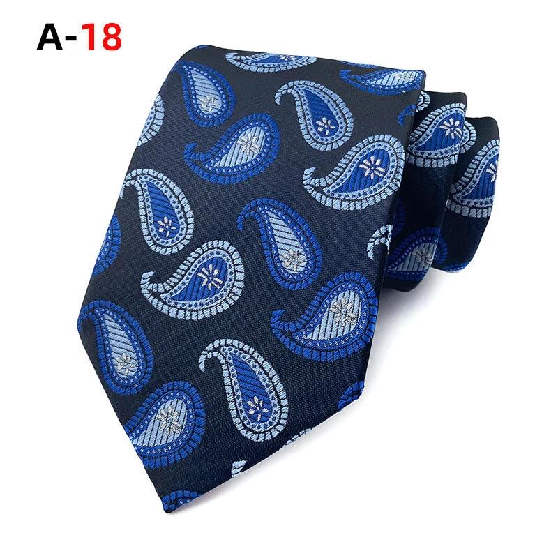 Men's Polyester Jacquard Tie by GJG Denim