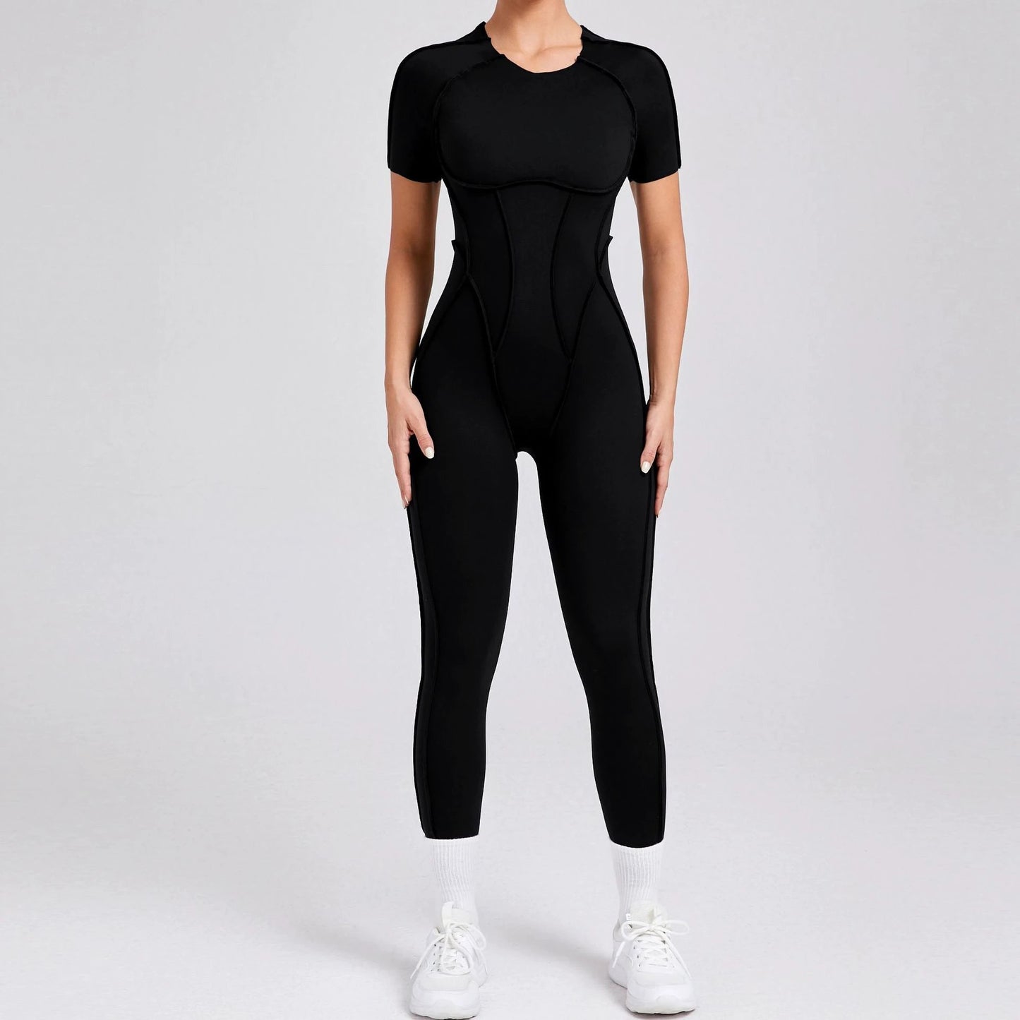 One-piece Sports Yoga Jumpsuit by GJG Denim