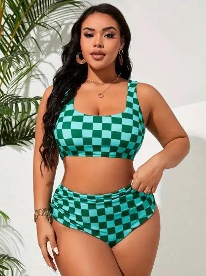 Women's 2-piece Casual Swimsuit by GJG Denim