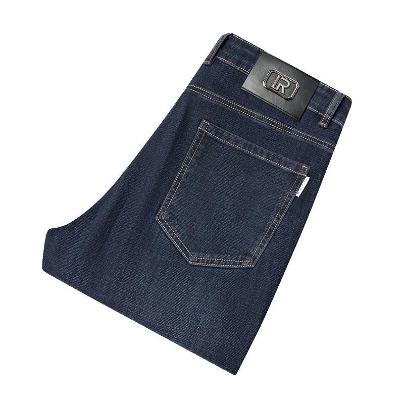 Men's Slim Fit Straight Jeans by GJG Denim