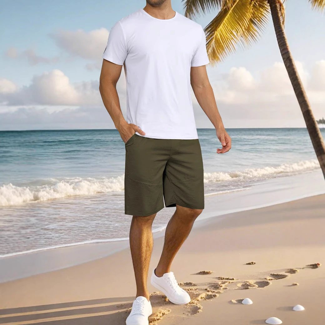 Men's Fashion Loose Sports Shorts by GJG Denim