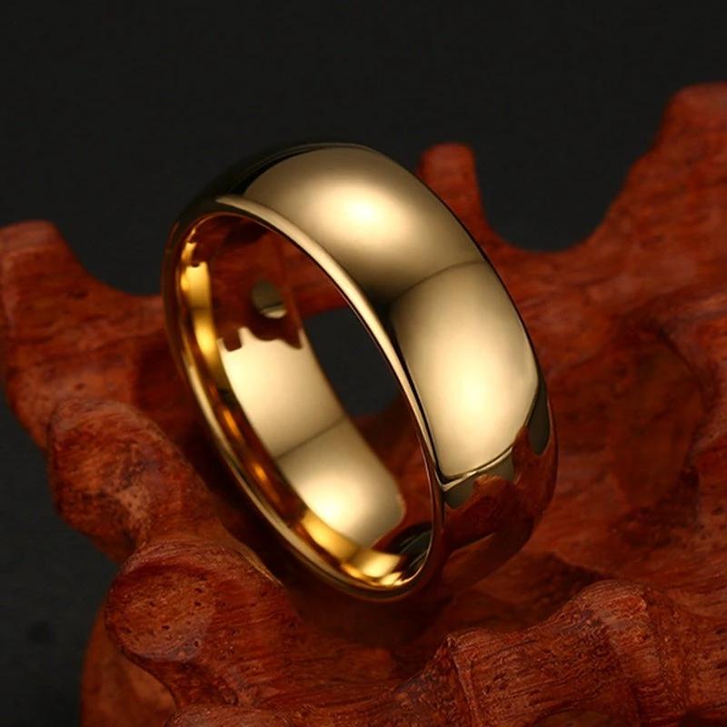 Tungsten Carbide Signet Ring by GJG Denim