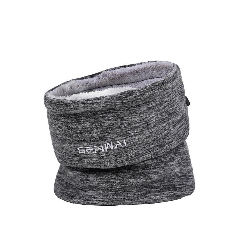 Men's Cold Proof And Warm Wind Proof Wool Hat or Neck Warmer by GJG Denim
