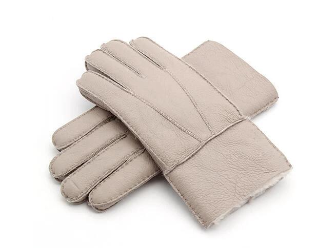 Men's Sheepskin Fur Gloves by GJG Denim