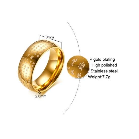 Unique Men's Dome Rings by GJG Denim