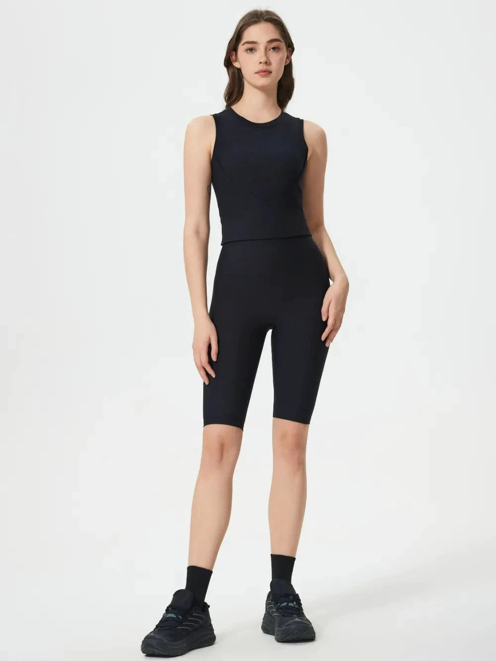 Millennia High Waist Active Shorts by Lady Ros