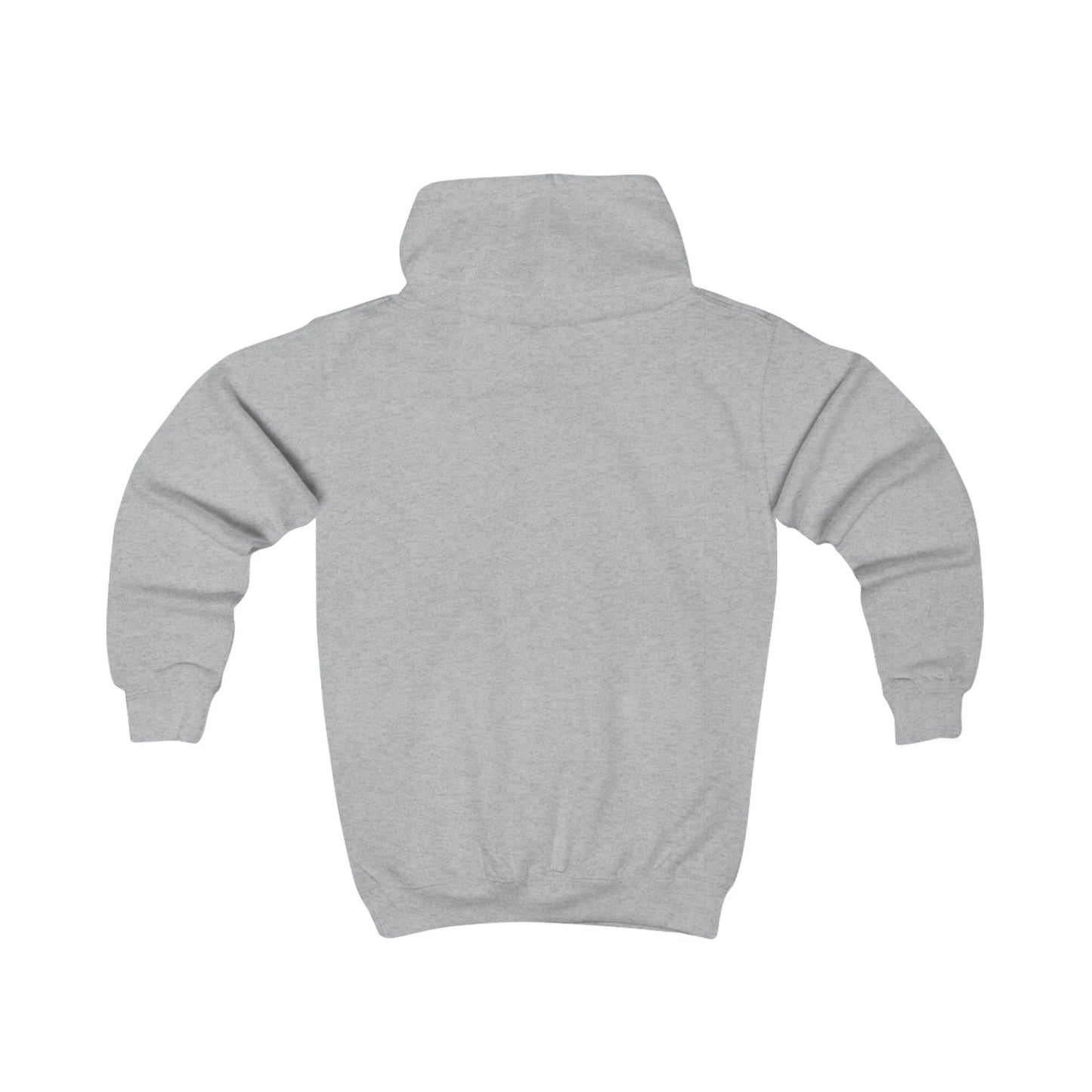 Cool Girl Rainbow Ice Cream Kids Hoodie by Printify