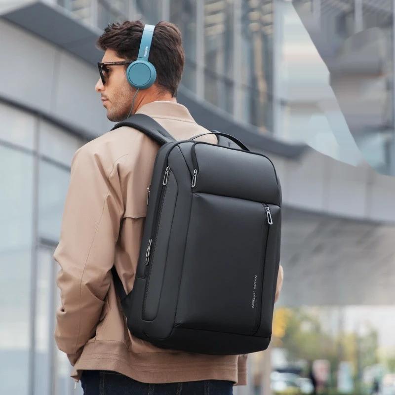 Fashion New Business Travel Backpack Men by Social Buzz eSIMs