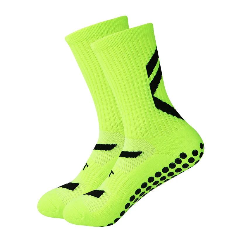 Men's Non-slip Thick Football Shock-absorbing Sports Socks by GJG Denim