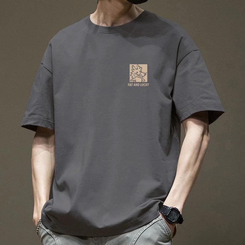 Comfortable, Versatile High-end Men's Casual T-shirt by GJG Denim