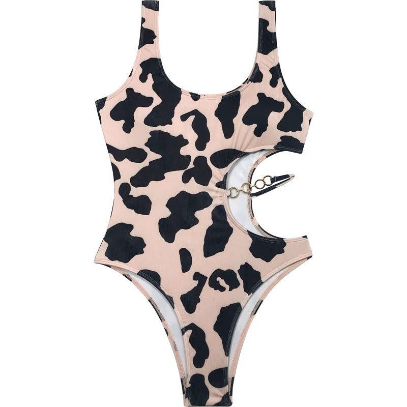 Japanese Fashion Swimwear Bikini One Piece Swimsuit Ladies by GJG Denim