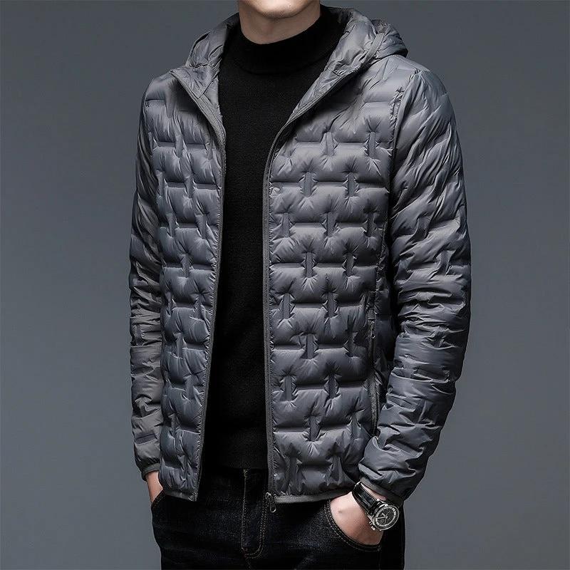 Men's Casual Down Jacket by GJG Denim
