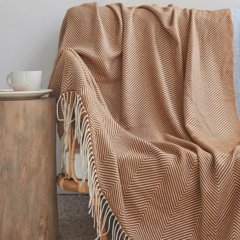 Double Towel Quilt Blanket by GJG Denim