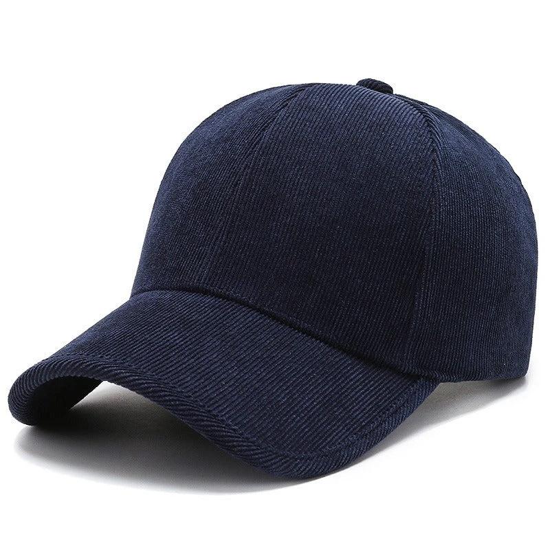 Four Seasons Corduroy Color Baseball Cap Casual by GJG Denim